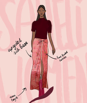 RE-TALE - Rashmi Silk Maxi Skirt #12
