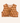 Re-tale - Kids quilted handblock printed Waistcoat terra