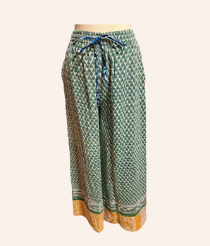 RE-TALE - Unique Kantha Pants #14