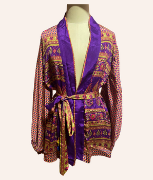 RE-TALE- Upcycled Silk Zahira Blouse #3
