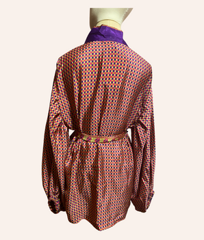 RE-TALE- Upcycled Silk Zahira Blouse #3
