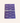 RE-TALE -  Handblock Printed Notebook - Purple Ikat