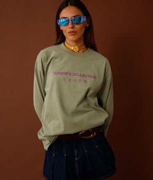 SUSMIES - Love Supporters Light Green T-shirt ( PRE ORDER)