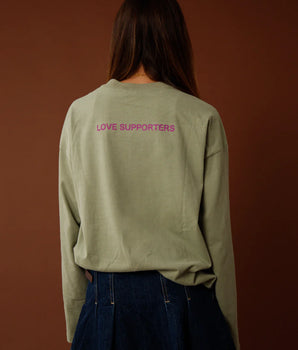 SUSMIES - Love Supporters Light Green T-shirt ( PRE ORDER)