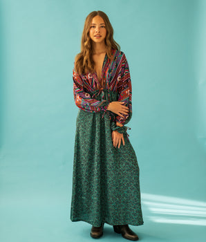 RE-TALE- Sonari Silk Dress #46