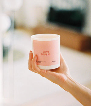 SCANDLE Scented Candle - I Love Being Us